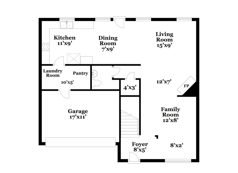 2,195/Mo, 1945 Copper Mountain Dr Justin, TX 76247 Floor Plan View