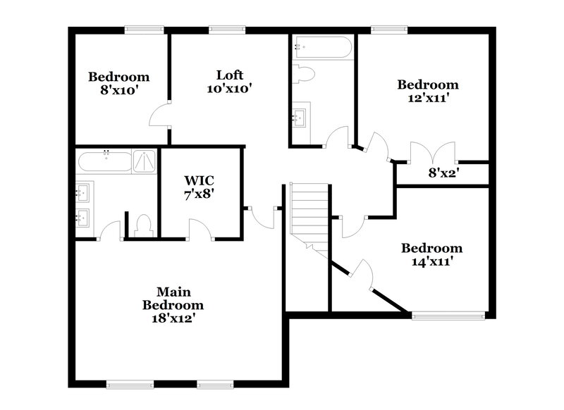 2,195/Mo, 1945 Copper Mountain Dr Justin, TX 76247 Floor Plan View 2