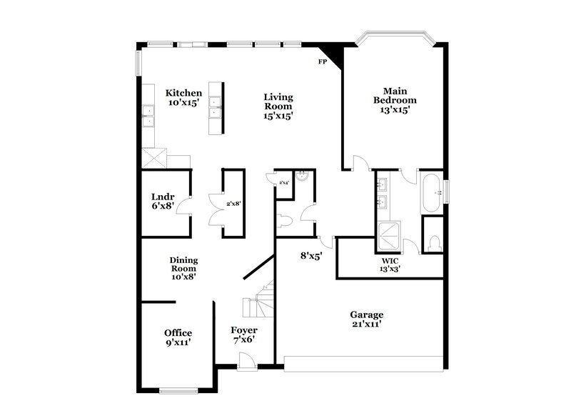 2,855/Mo, 8701 Prairie Dawn Dr Fort Worth, TX 76131 Floor Plan View