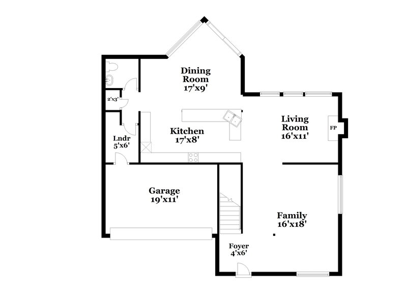 2,940/Mo, 6313 Waterhill Ln Fort Worth, TX 76179 Floor Plan View