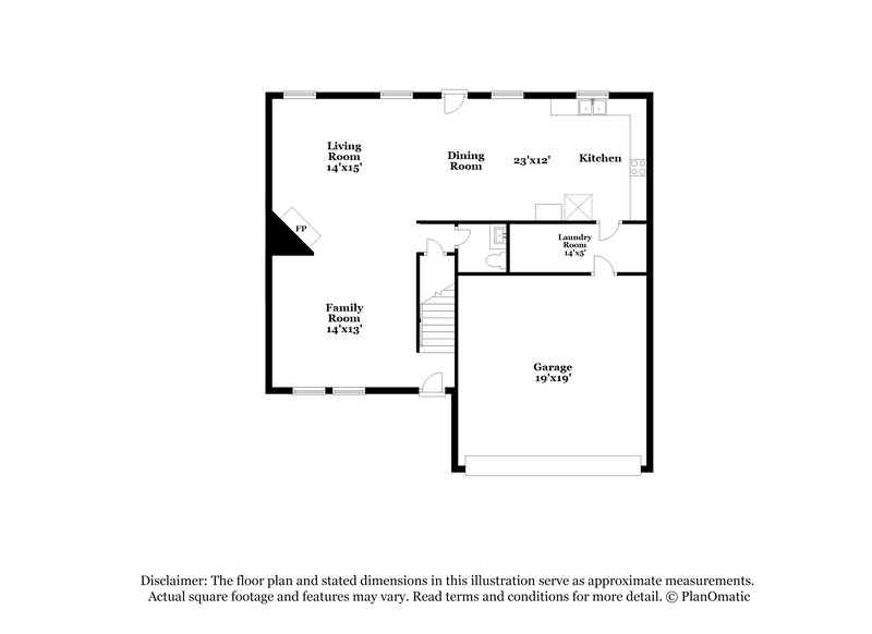 2,450/Mo, 5515 Green Ivy Rd Denton, TX 76210 Floor Plan View