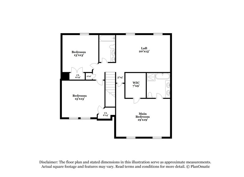 2,450/Mo, 5515 Green Ivy Rd Denton, TX 76210 Floor Plan View 2