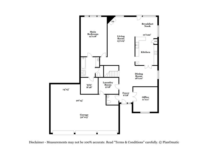 2,940/Mo, 1124 Golden Eagle Ct Aubrey, TX 76227 Floor Plan View
