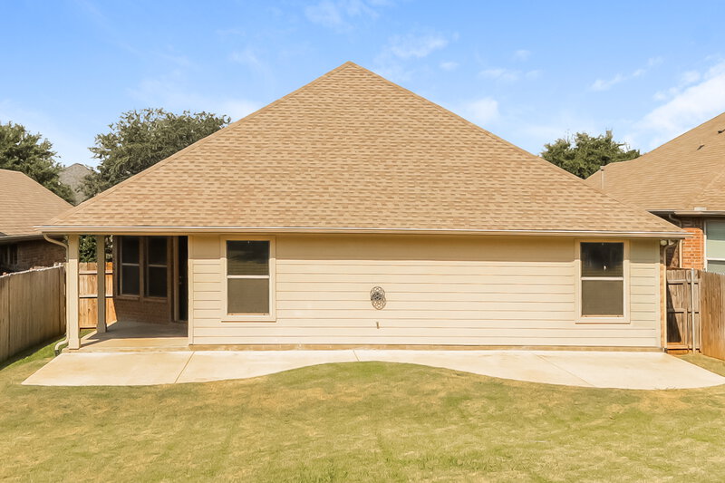 2,735/Mo, 1729 Lake Way Dr Little Elm, TX 75068 Rear View