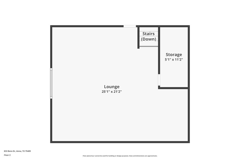 2,390/Mo, 833 Bens Dr Anna, TX 75409 Floorplan View 2
