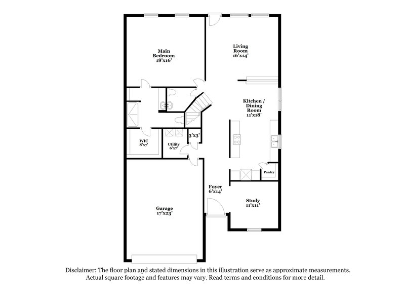 2,425/Mo, 220 Cyrus St Anna, TX 75409 Floor Plan View