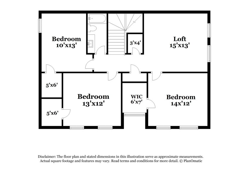 2,785/Mo, 3505 Vicki Ln Balch Springs, TX 75180 Floorplan View 2