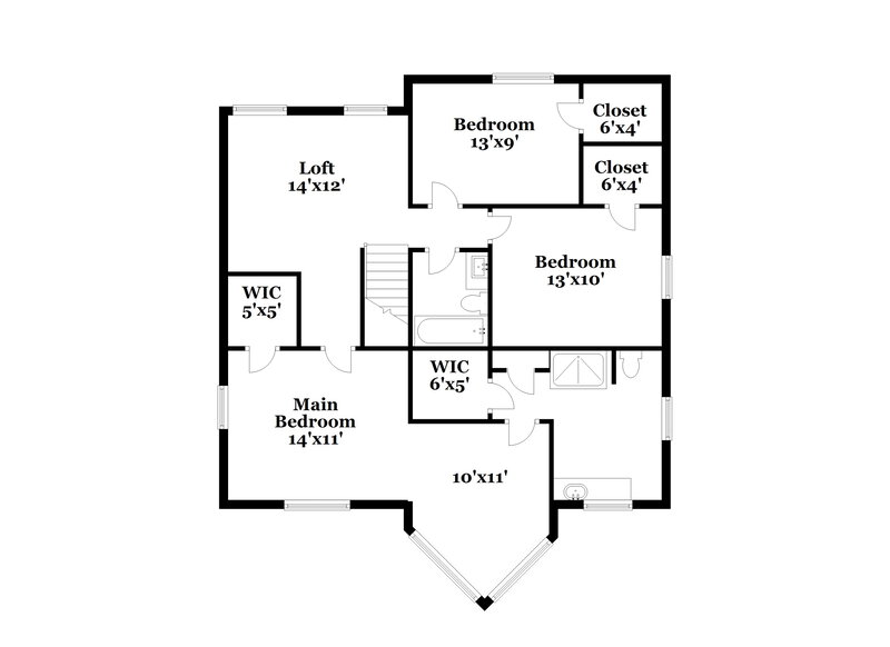 2,552/Mo, 4000 Cane River Rd Fort Worth, TX 76244 Floor Plan View 2
