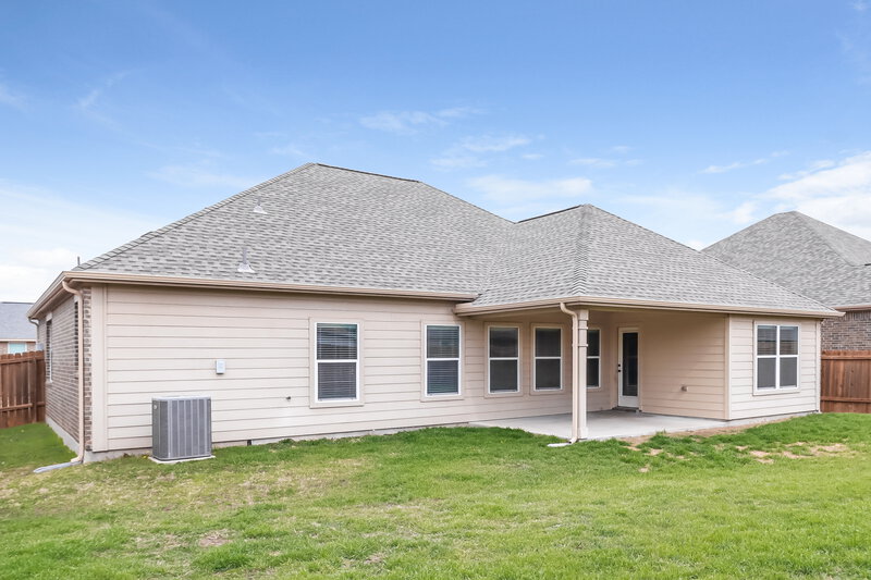 2,255/Mo, 2720 Silver Sage Dr Denton, TX 76209 Rear View
