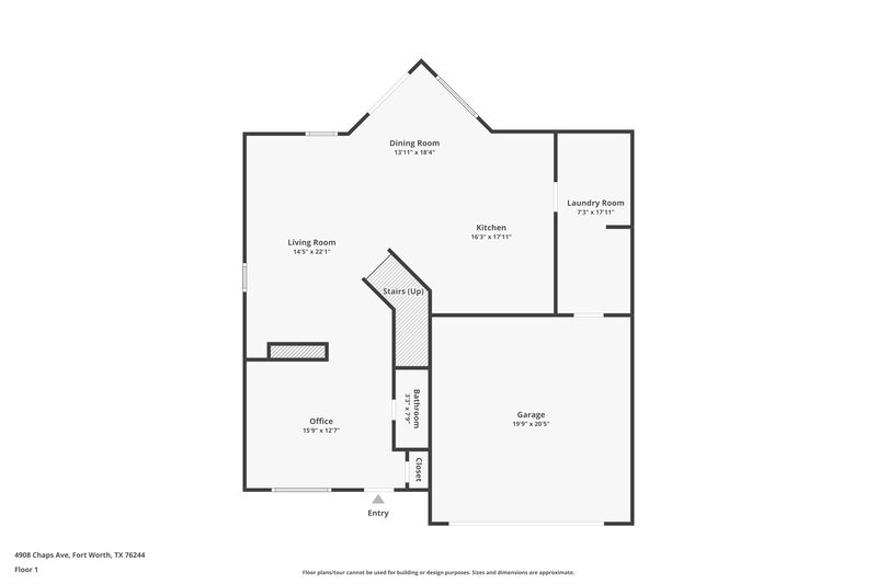 2,395/Mo, 4908 Chaps Ave Fort Worth, TX 76244 Floor Plan View