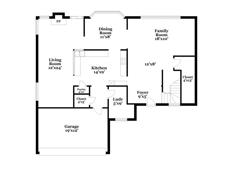 3,220/Mo, 2708 Country Creek Ln Fort Worth, TX 76123 Floor Plan View