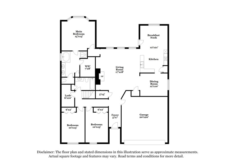 2,720/Mo, 2109 Preston Trl Forney, TX 75126 Floor Plan View 2