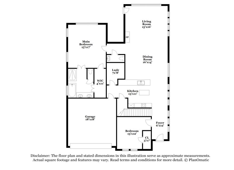 3,850/Mo, 125 Charleston Ln Fate, TX 75189 Floor Plan View