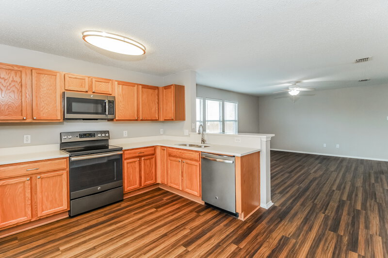1,855/Mo, 1416 Sequoia Dr Krum, TX 76249 Kitchen View 2