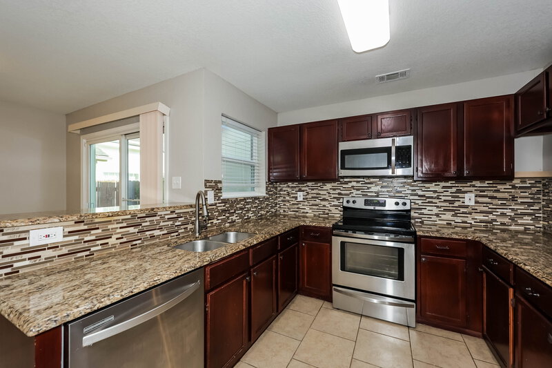 2,165/Mo, 8705 Elbe Trail Fort Worth, TX 76118 Kitchen View 2