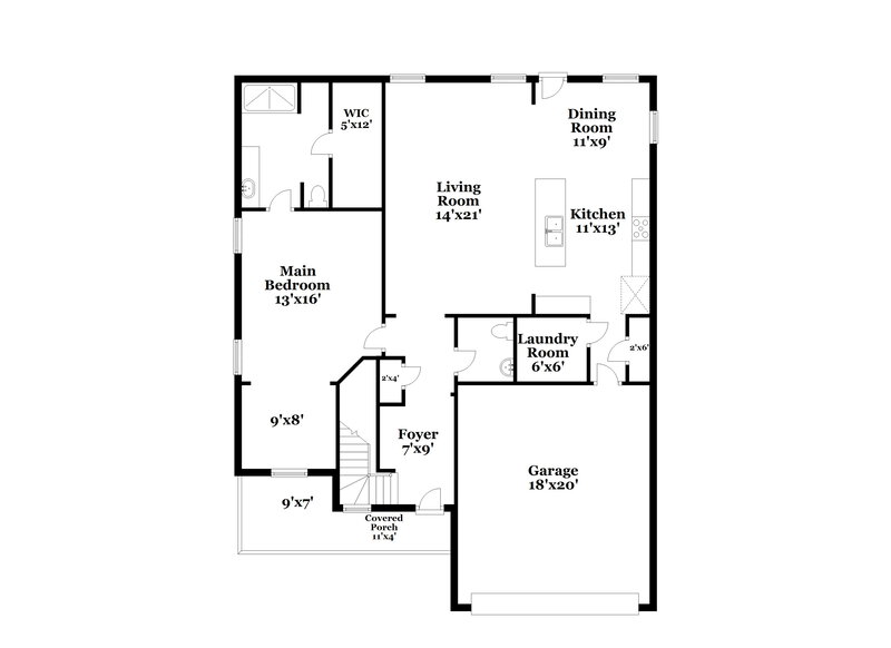 2,685/Mo, 820 Horton St Fate, TX 75189 Floor Plan View