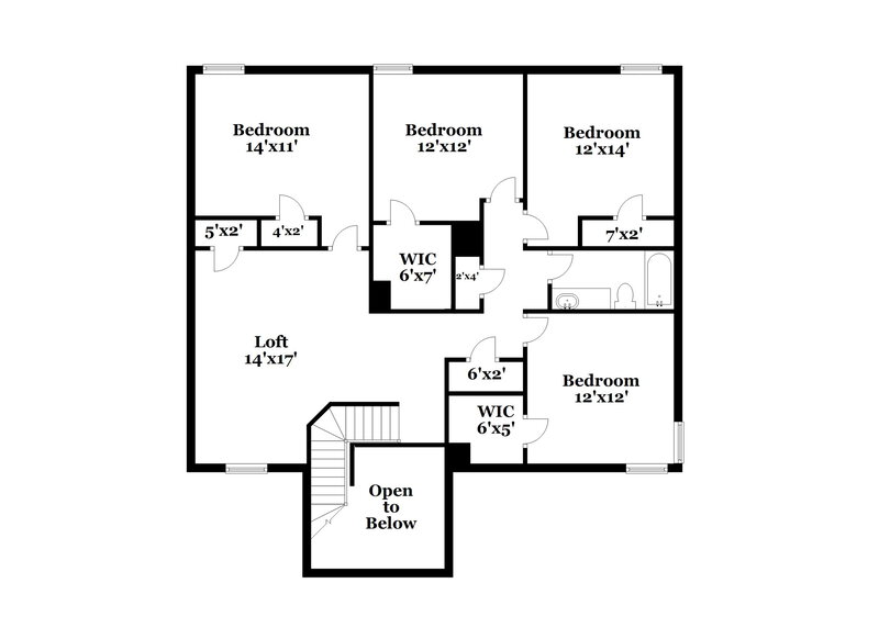 2,685/Mo, 820 Horton St Fate, TX 75189 Floor Plan View 2