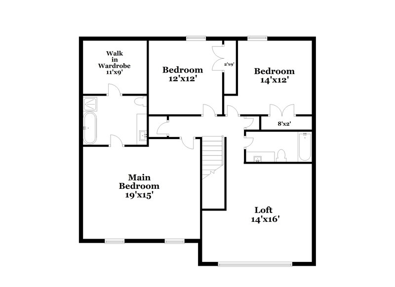 2,640/Mo, 8908 Preakness Cir Fort Worth, TX 76123 Floor Plan View