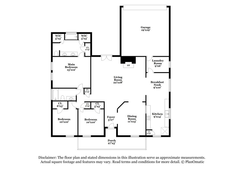 0/Mo, 411 Creekmeadow Ln Lewisville, TX 75067 Floor Plan View