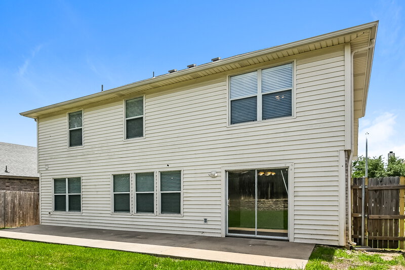 2,180/Mo, 10108 Chapel Oak Trail Fort Worth, TX 76116 Rear View