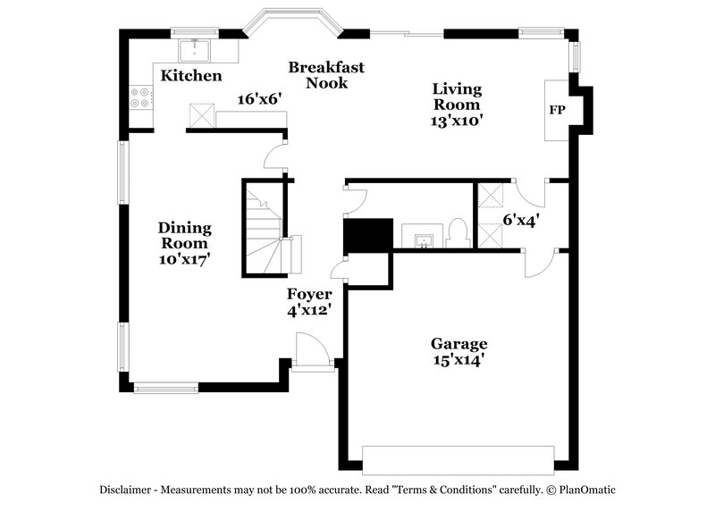 2,500/Mo, 4110 Briton Ct Grand Prairie, TX 75052 Floor Plan View