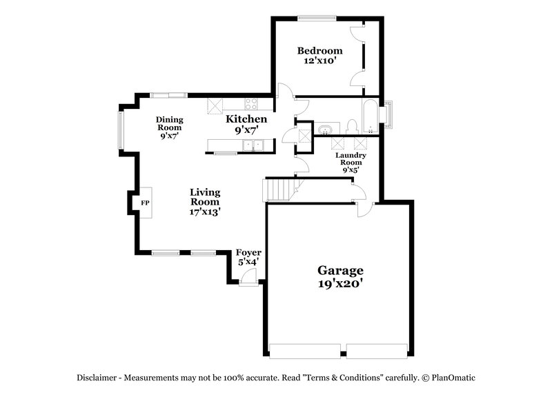 2,035/Mo, 921 Richards Dr Cedar Hill, TX 75104 Floor Plan View 2