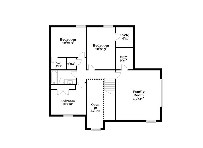 3,035/Mo, 8103 Guadalupe Rd Arlington, TX 76002 Floor Plan View 2