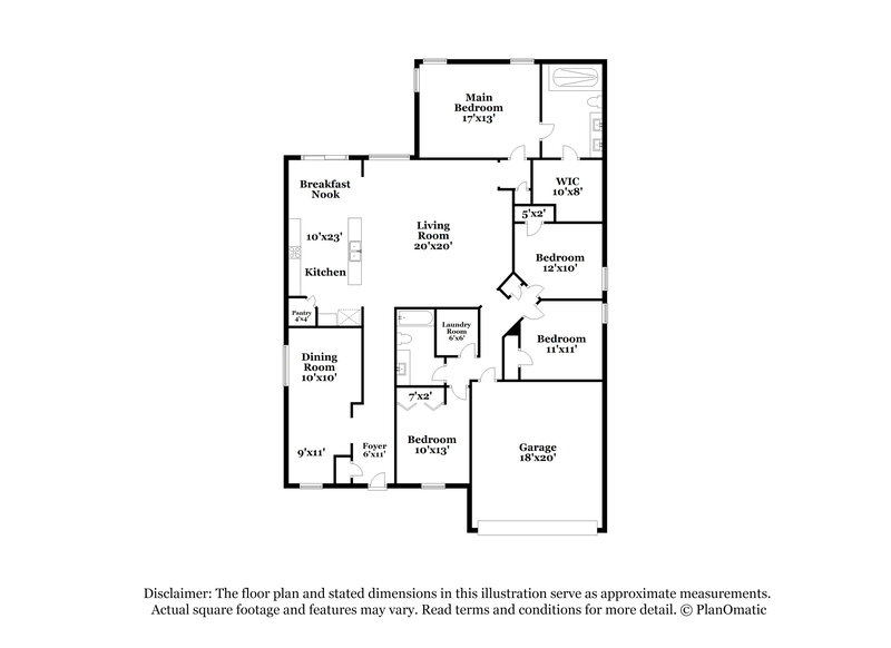 2,695/Mo, 4164 Jenny Lake Trail Fort Worth, TX 76244 Floor Plan View