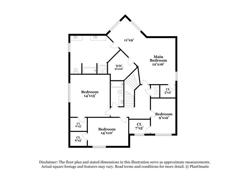 2,530/Mo, 8304 Cutter Hill Ave Fort Worth, TX 76134 Floorplan View 2