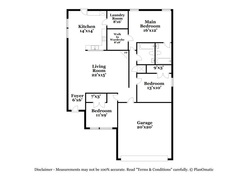 2,210/Mo, 5716 Mountain Bluff Dr Fort Worth, TX 76179 Floor Plan View