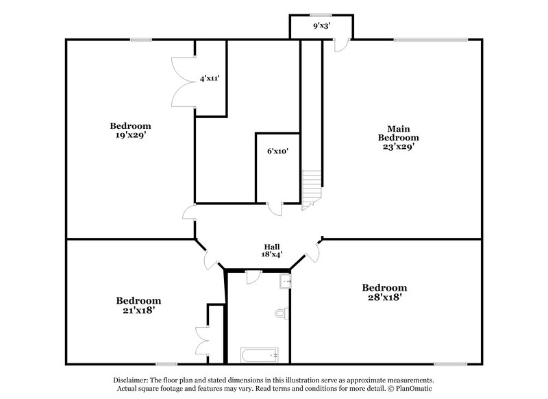 2,595/Mo, 1817 Lariat Dr Justin, TX 76247 Floor Plan View 2