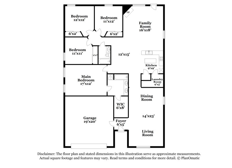 1,905/Mo, 817 Mackenzi Dr Royse City, TX 75189 Floor Plan View