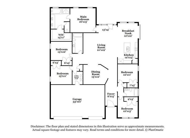 2,685/Mo, 123 Griffin Ave Fate, TX 75189 Floor Plan View