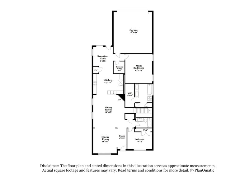 2,645/Mo, 1565 Acmite Ave Cross Roads, TX 76227 Floor Plan View