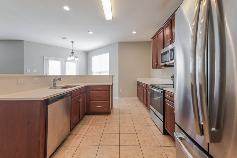2,260/Mo, 9916 Boston Harbor Dr Providence Village, TX 76227 Kitchen View 2