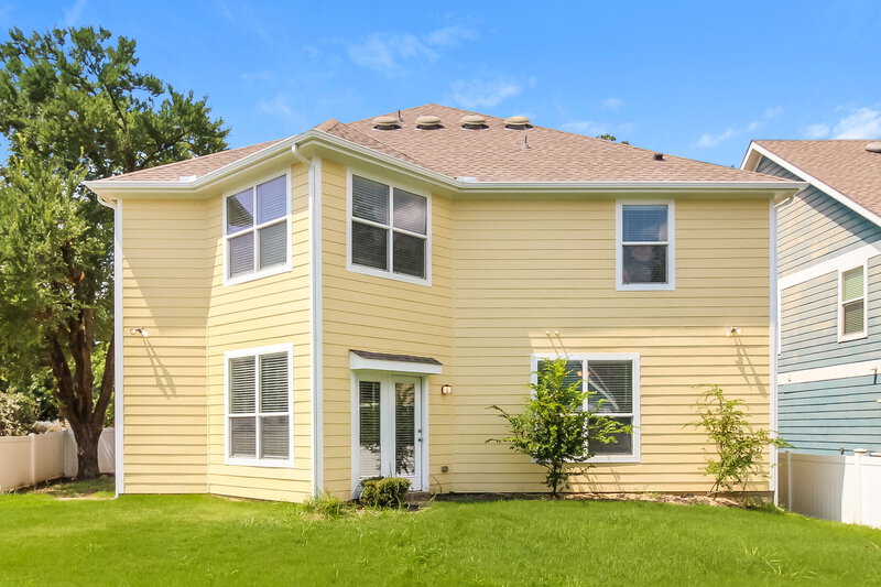 0/Mo, 9916 Boston Harbor Dr Providence Village, TX 76227 Rear View