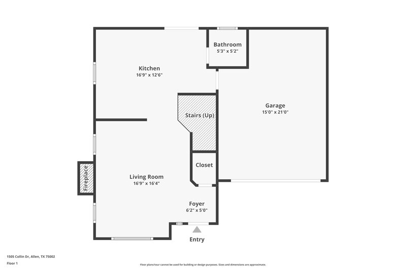 2,405/Mo, 1505 Collin Dr Allen, TX 75002 Floor Plan View