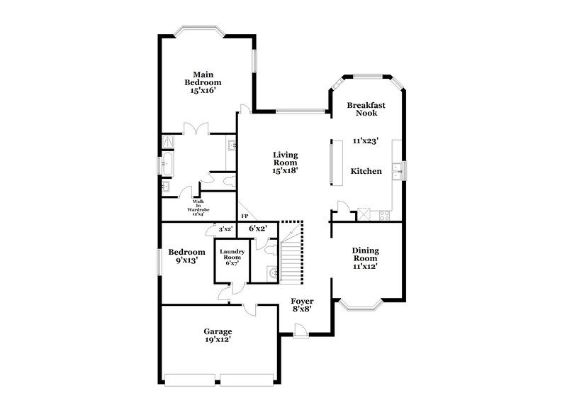 2,605/Mo, 6656 Cascade Canyon Trail Fort Worth, TX 76179 Floor Plan View