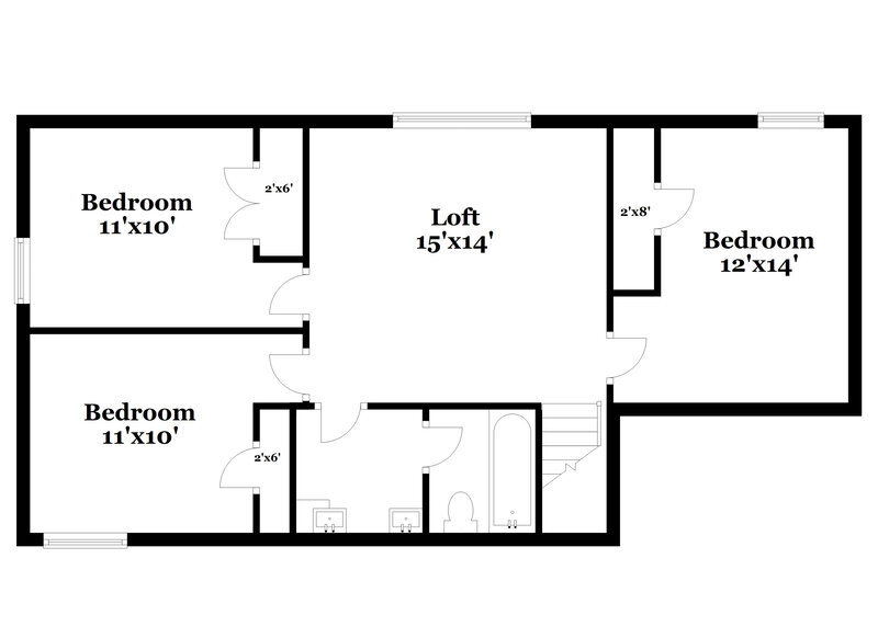2,605/Mo, 6656 Cascade Canyon Trail Fort Worth, TX 76179 Floor Plan View 2