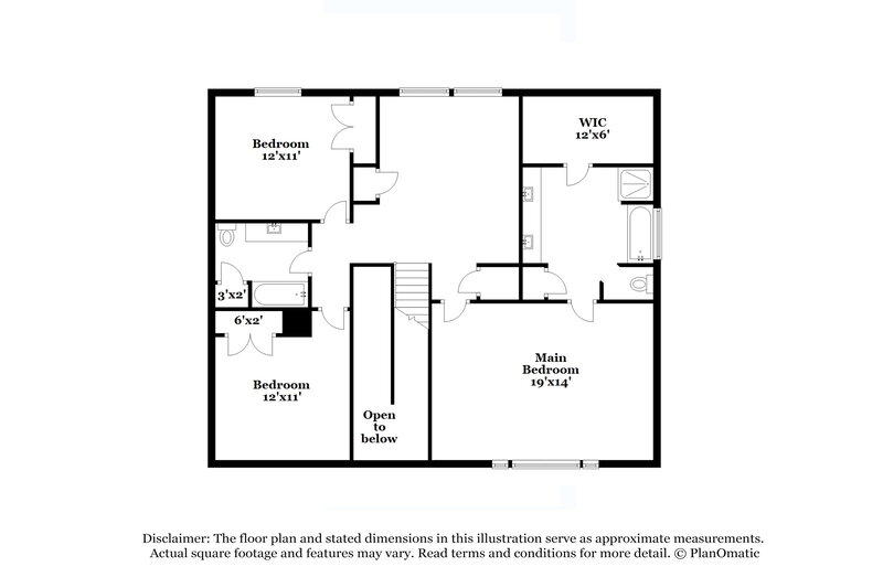 2,125/Mo, 1109 Hillwood Dr Fort Worth, TX 76179 Floor Plan View 2