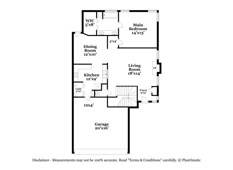 2,535/Mo, 1114 Carrington Ct Irving, TX 75060 Floor Plan View