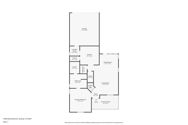 0/Mo, 10345 Nantucket Dr Providence Village, TX 76227 Floor Plan View