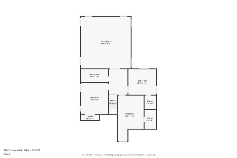0/Mo, 10345 Nantucket Dr Providence Village, TX 76227 Floor Plan View 2