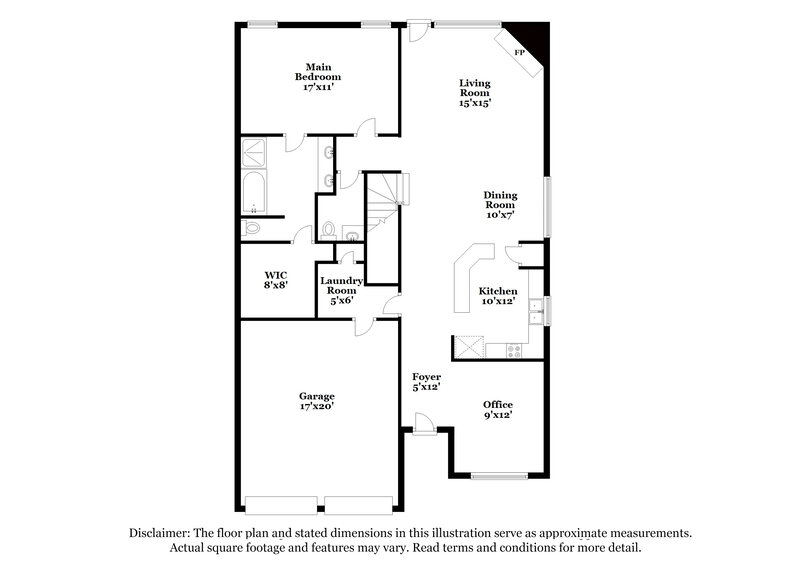 2,900/Mo, 928 Zachary Dr Arlington, TX 76002 Floor Plan View
