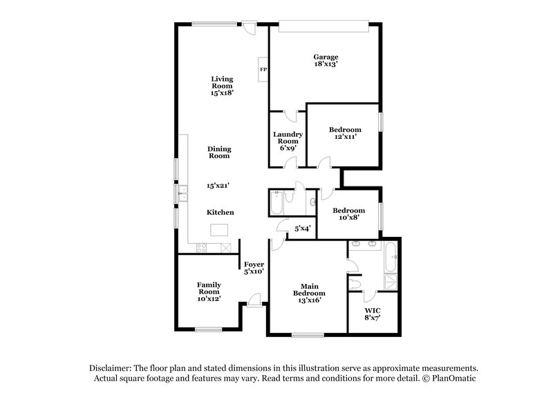 2,260/Mo, 2700 Hillside Dr Wylie, TX 75098 Floor Plan View