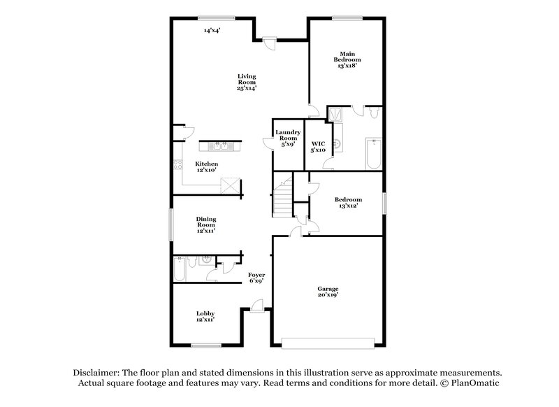 2,630/Mo, 329 Chalkstone Dr Fort Worth, TX 76131 Floor Plan View