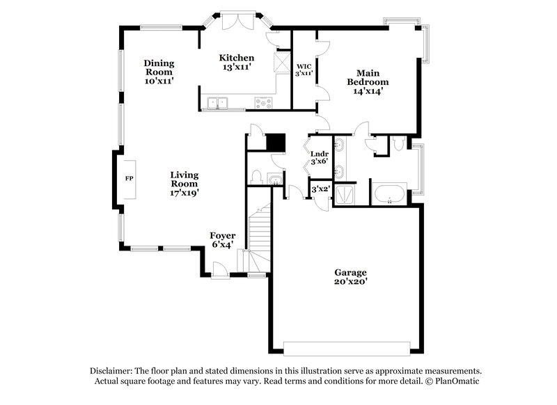 2,685/Mo, 4902 Garden Grove Rd Grand Prairie, TX 75052 Floor Plan View