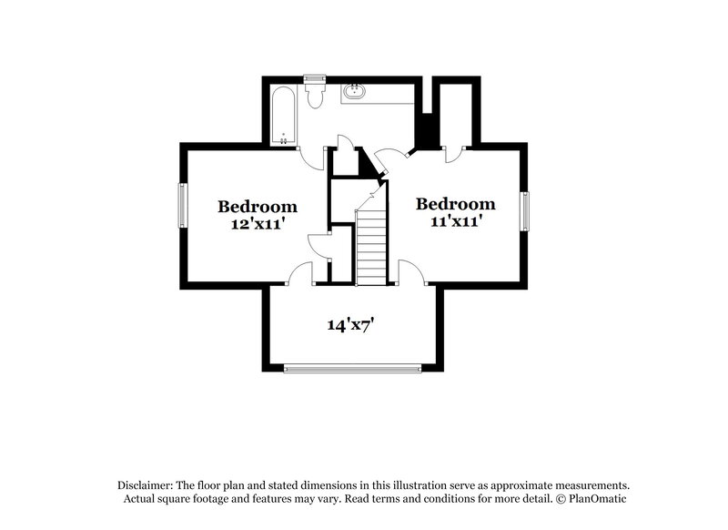 2,060/Mo, 9854 Cedarcrest Dr Providence Village, TX 76227 Floorplan View 2