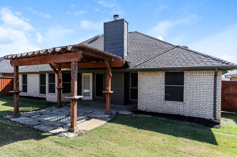2,485/Mo, 3605 Sutter Ct Fort Worth, TX 76137 Rear View