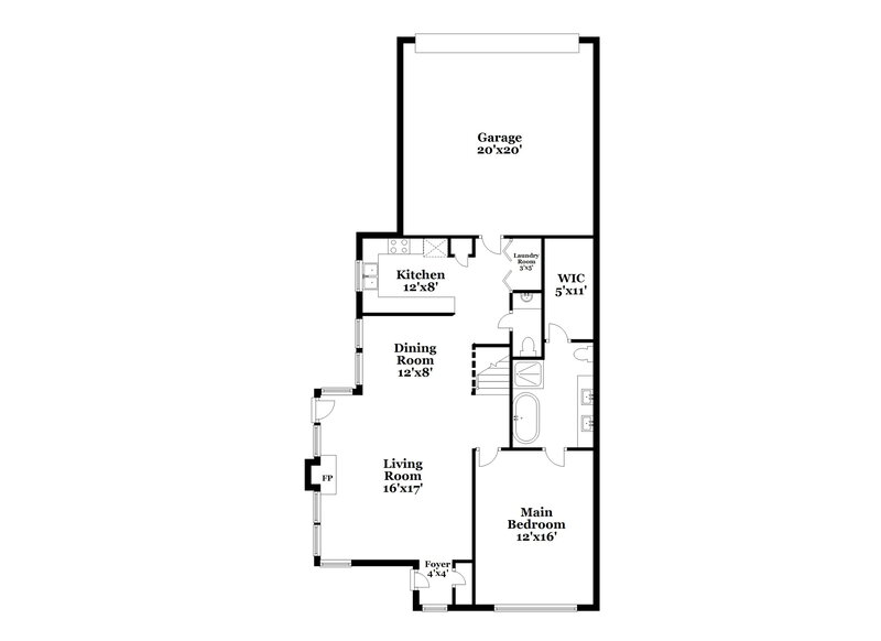 2,620/Mo, 1332 Overlook Dr Lewisville, TX 75067 Floor Plan View